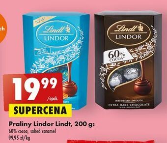 Biedronka Bombonierka extra dark lindt lindor oferta