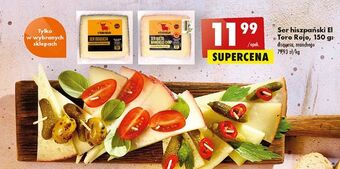 Biedronka Ser manchego el toro rojo oferta