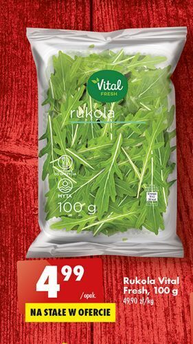 Biedronka Rukola vital fresh oferta