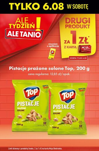 Biedronka Pistacje top akardo oferta