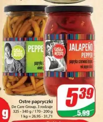 Carrefour Papryka pepperoni zielona 1 SZT 325 G oferta