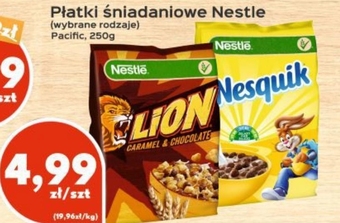 Społem Nestlé lion płatki śniadaniowe 250 g oferta