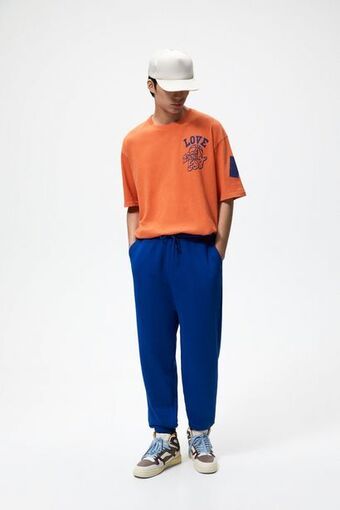 ZARA Contrast printed t-shirt oferta