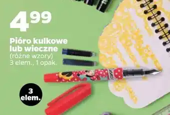 Netto Pióro kulkowe + 2 naboje niebieskie minnie oferta