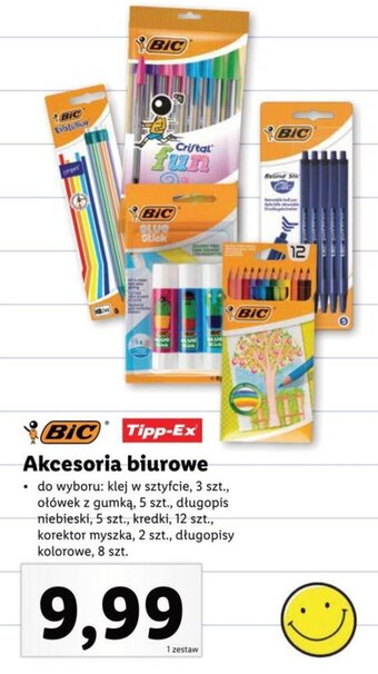 Lidl BIC Akcesoria biurowe oferta