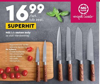 Biedronka Nóż szefa solito 20 cm mg home oferta