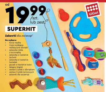 Biedronka Zabawka dla szczeniąt gigwi oferta
