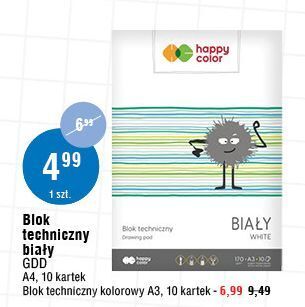 E.Leclerc Blok techniczny a4/10 k happy color oferta