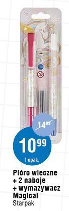 E.Leclerc Pióro wieczne + wymazywacz naboje magical starpak oferta