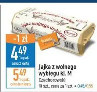 E.Leclerc Jajka z wolnego wybiegu kl. M 10szt. oferta