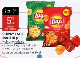 bi1 Chipsy Lay's 200-215g oferta