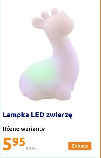 Action Lampka LED zwierzę oferta