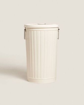 ZARA HOME Mały metalowy kosz oferta