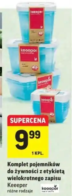 Intermarche Komplet pojemników oferta