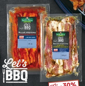 Kaufland Boczek marynowany let's bbq oferta