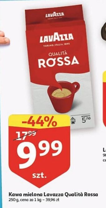 Auchan Lavazza Qualita Rossa Kawa mielona 250 g oferta