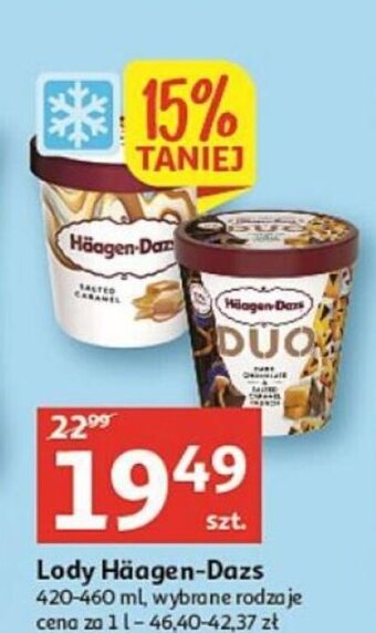 Auchan Häagen-Dazs Lody 420-460 ml oferta