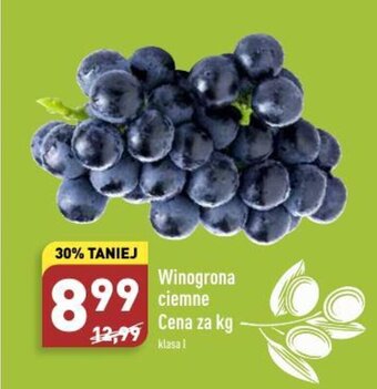 ALDI Winogrona ciemne 1 kg oferta