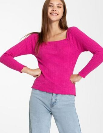 Takko Fashion Dział damski koszulka z długim rękawem - mieszanka wiskozowa oferta