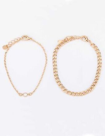 Takko Fashion Dział damski bransoletka - 2 szt. w opakowaniu oferta