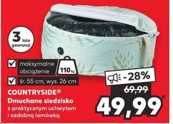 Kaufland Siedzisko dmuchane k-classic countryside oferta