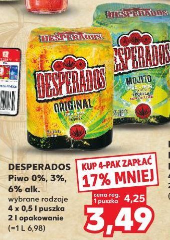 Kaufland Piwo desperados oferta