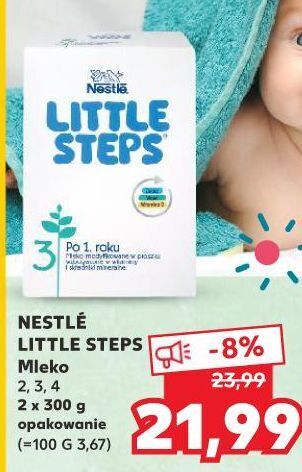 Kaufland Mleko 4 nestle little steps oferta