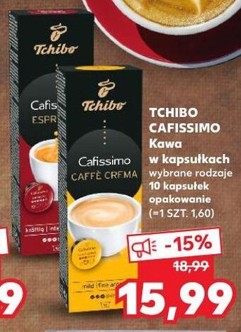 Kaufland Kawa caffe crema tchibo cafissimo oferta
