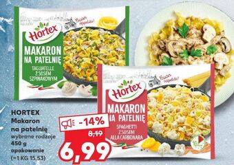Kaufland Makaron na patelnię spaghetti z sosem alla carbonara hortex oferta