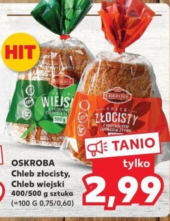 Kaufland Chleb wiejski oskroba oferta