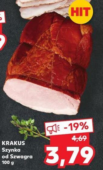 Kaufland Szynka od szwagra krakus animex oferta