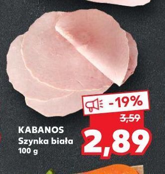 Kaufland Szynka biała kabanos oferta