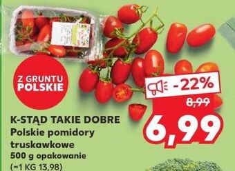 Kaufland Pomidory truskawkowe k-classic stąd takie dobre! oferta