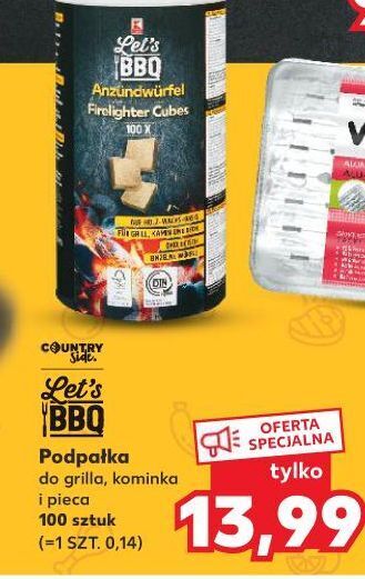 Kaufland Podpałka parafinowa k-classic let's bbq oferta