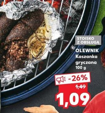 Kaufland Kaszanka gryczana olewnik oferta
