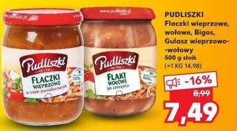 Kaufland Flaki wołowe po zamojsku pudliszki oferta