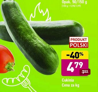 ALDI Cukinia 1 KG oferta