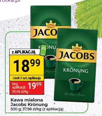 Jacobs Krönung Kawa mielona 500 g