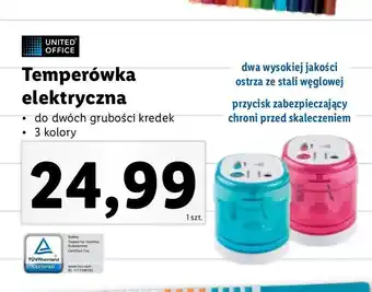 Lidl Temperówka elektryczna united office oferta