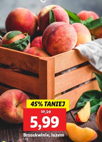 Lidl Brzoskwinie 1 kg oferta