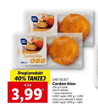 Lidl Cordon bleu chef select oferta