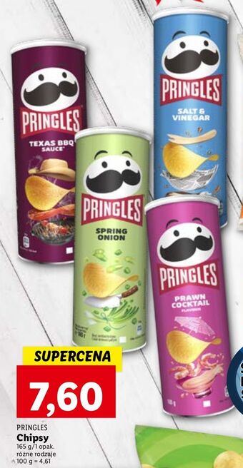 Lidl Chipsy prawn cocktail pringles oferta