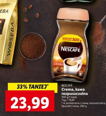 Lidl Kawa nescafe crema oferta