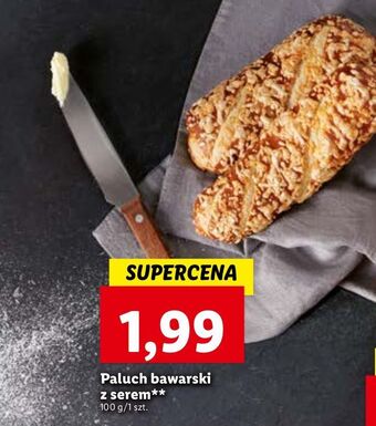 Lidl Paluch bawarski z serem oferta