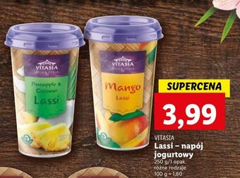 Lidl Jogurt pitny lassi mango vitasia oferta