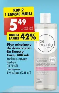 Biedronka Płyn micelarny nawilżający be beauty care oferta