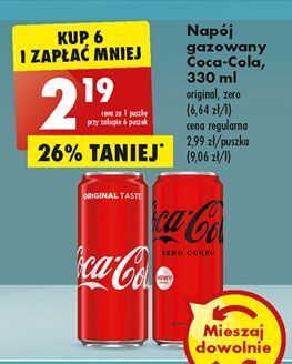Biedronka Napój coca-cola oferta