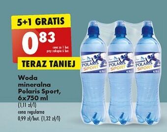 Biedronka Woda niegazowana polaris sport oferta