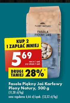 Biedronka Fasola piękny jaś karłowy plony natury oferta