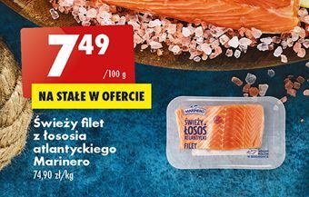 Biedronka Łosoś atlantycki świeży filet marinero oferta